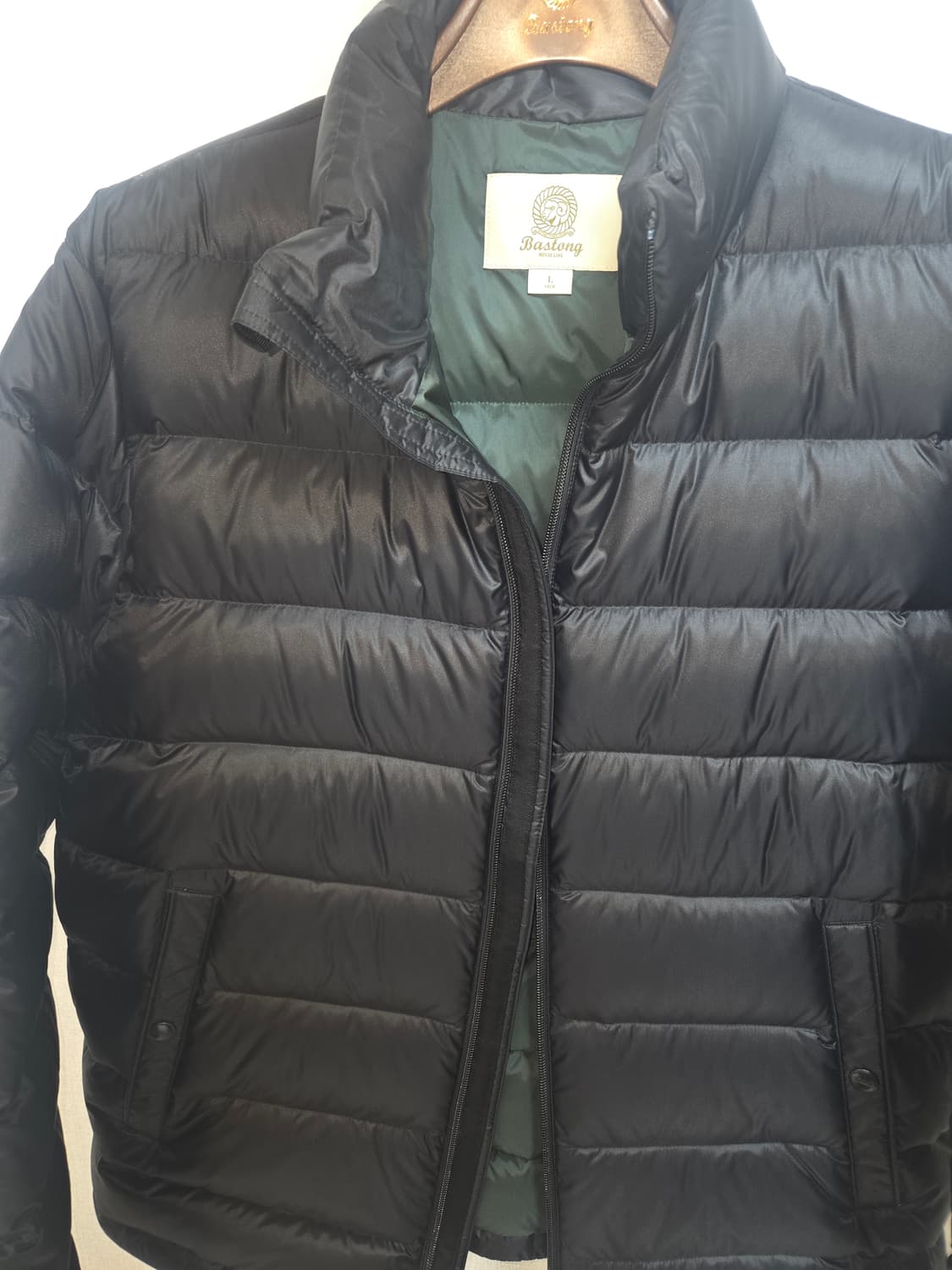 25fw 바스통 경량패딩 라지사이즈 극미중고 상품이미지1