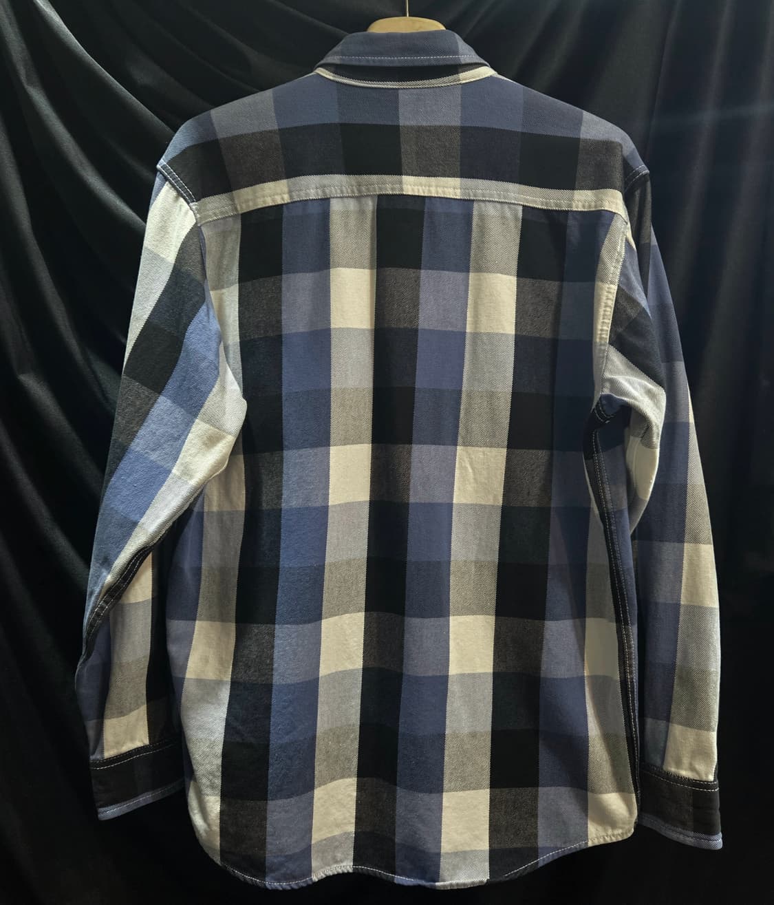 리바이스 레드탭 일본판 블루 체크 셔츠 상품이미지2