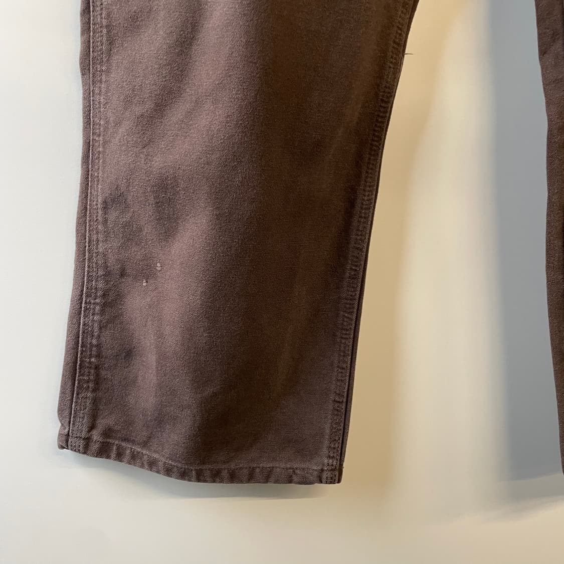 칼하트 다크 브라운 워크팬츠 상품이미지5