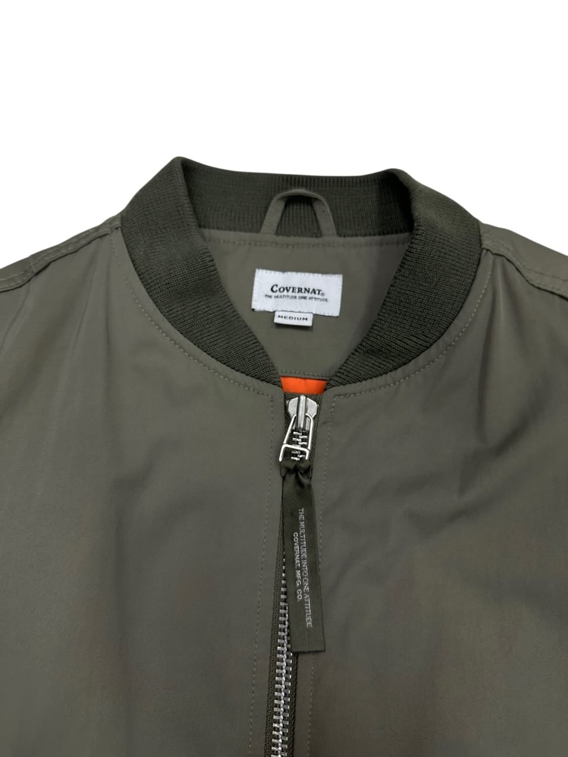 커버낫 MA-1 항공점퍼 카키 (M)  상품이미지3