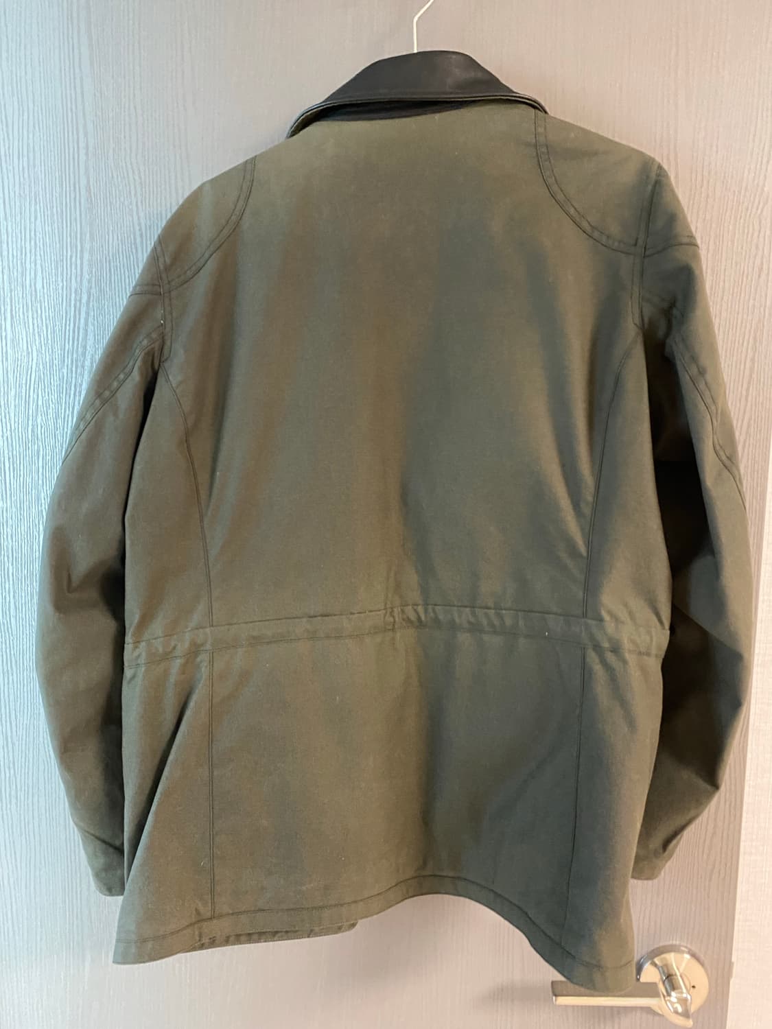 바스통 001 왁스자켓 올리브 상품이미지9