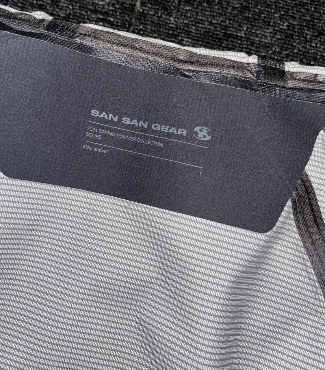 산산기어 윈드 쉴디드 자켓 블랙 - 24SS 사이즈 1 상품이미지6