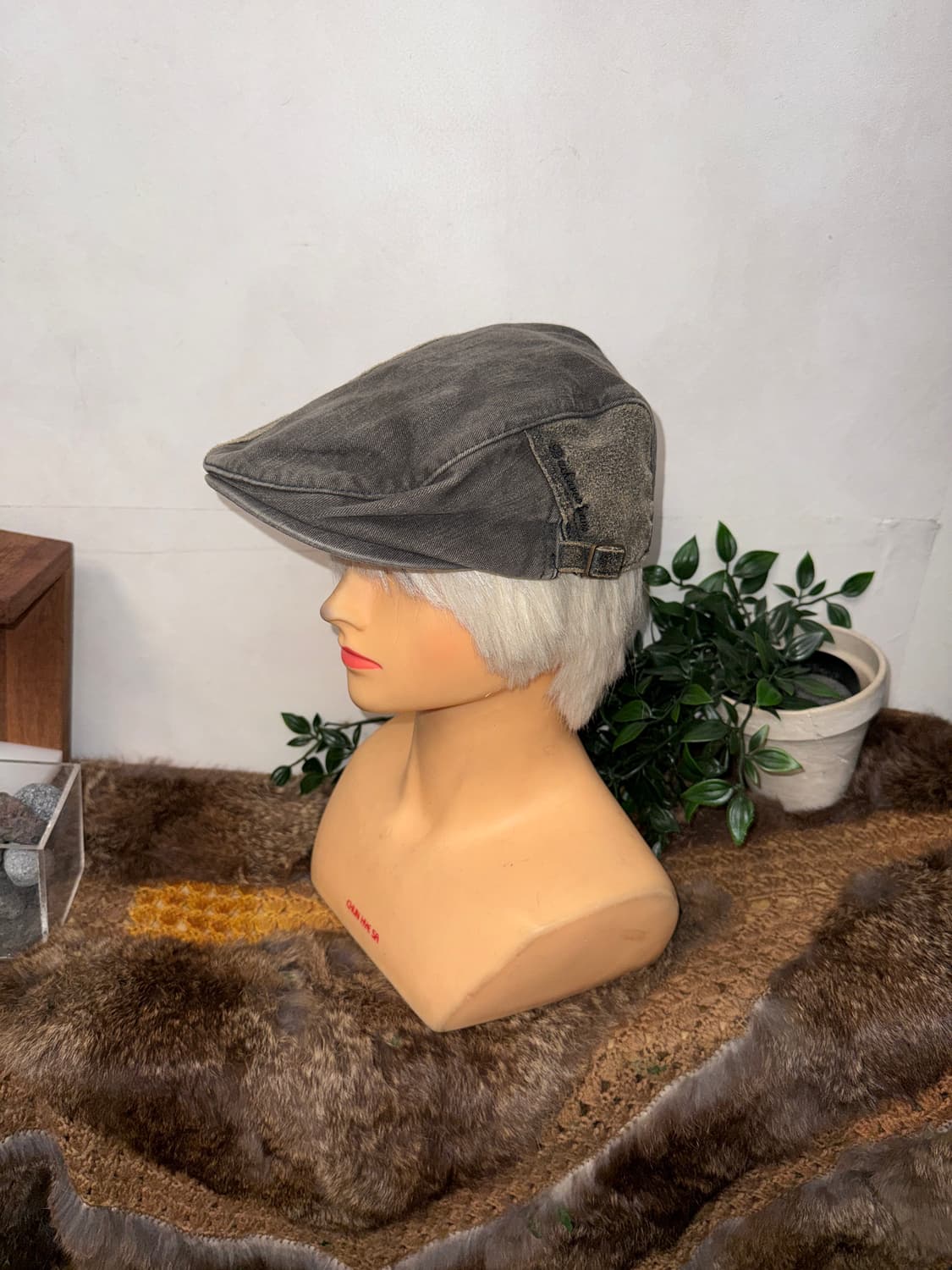 Buckaroo washing gray denim hunting cap 상품이미지1