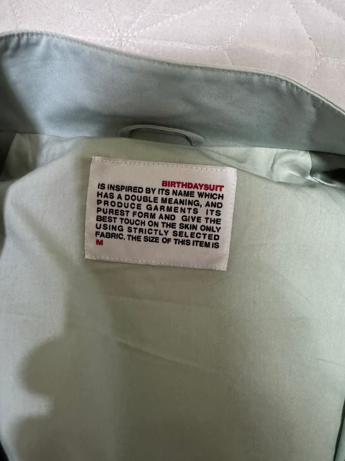 벌스데이수트 해링턴 자켓 m 상품이미지3