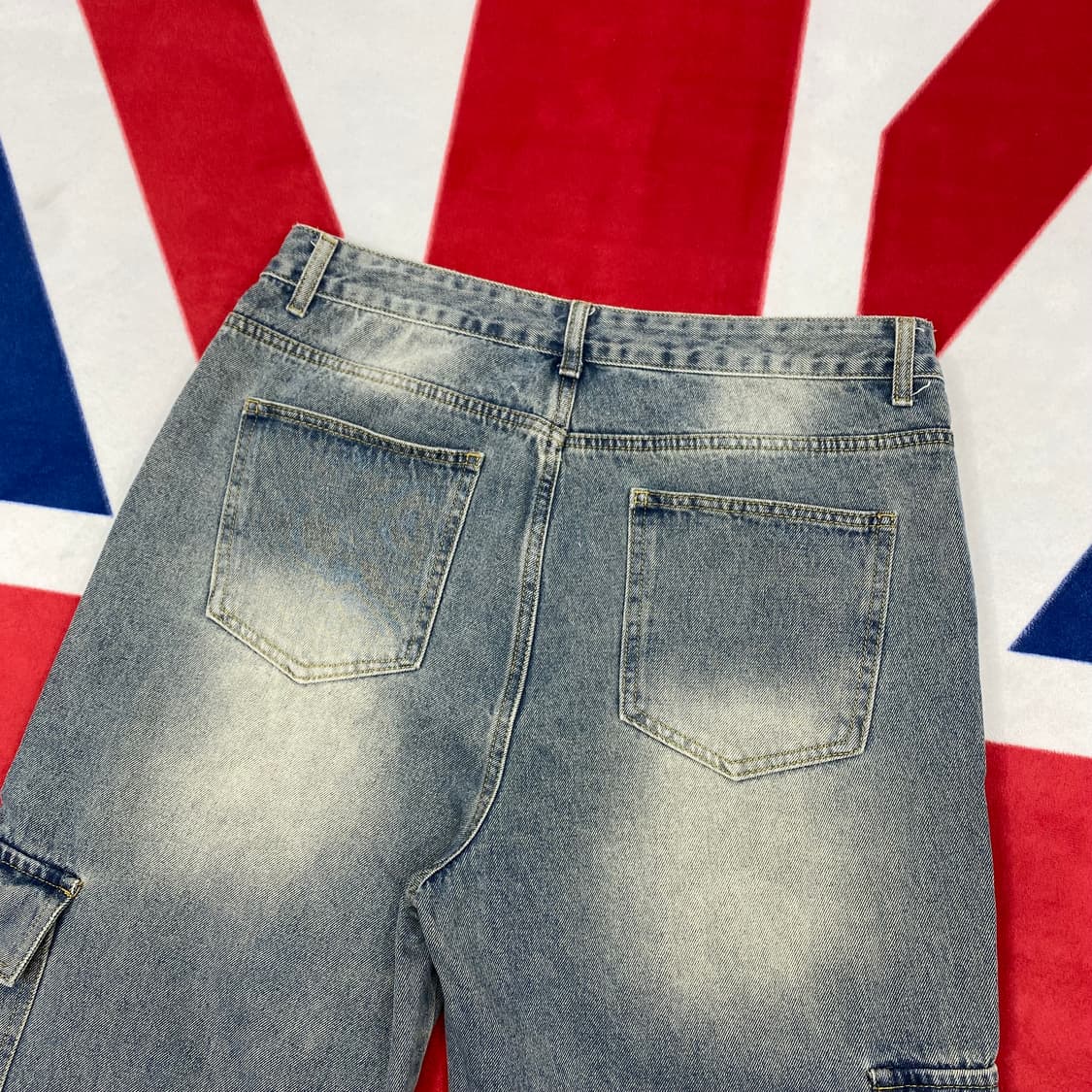 와이드 카고 데님팬츠 2XL 상품이미지4