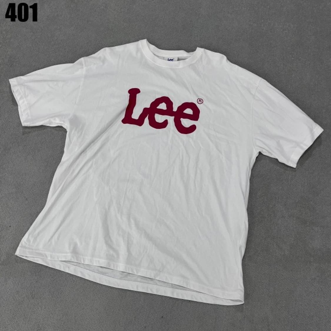 Lee 화이트 반팔  상품이미지1