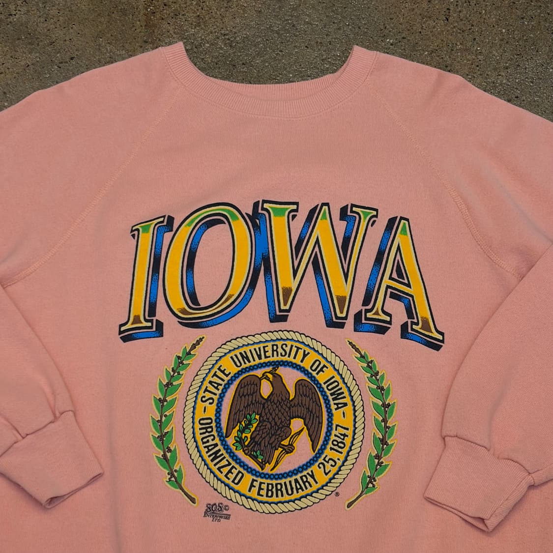 90s Made in USA 미국 빈티지 Lee IOWA 맨투맨 상품이미지3