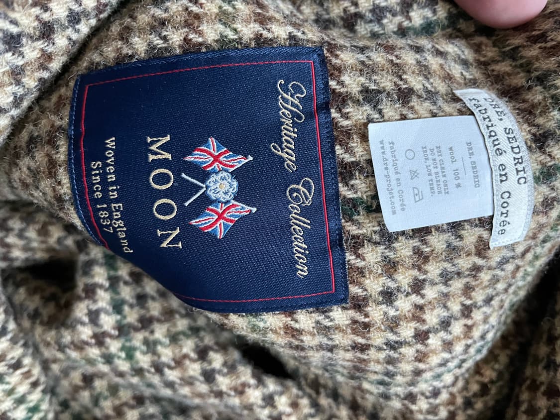 드레 프로젝트 건클럽 체크 테바 자켓 울 블레이저 스포츠 코트 상품이미지4