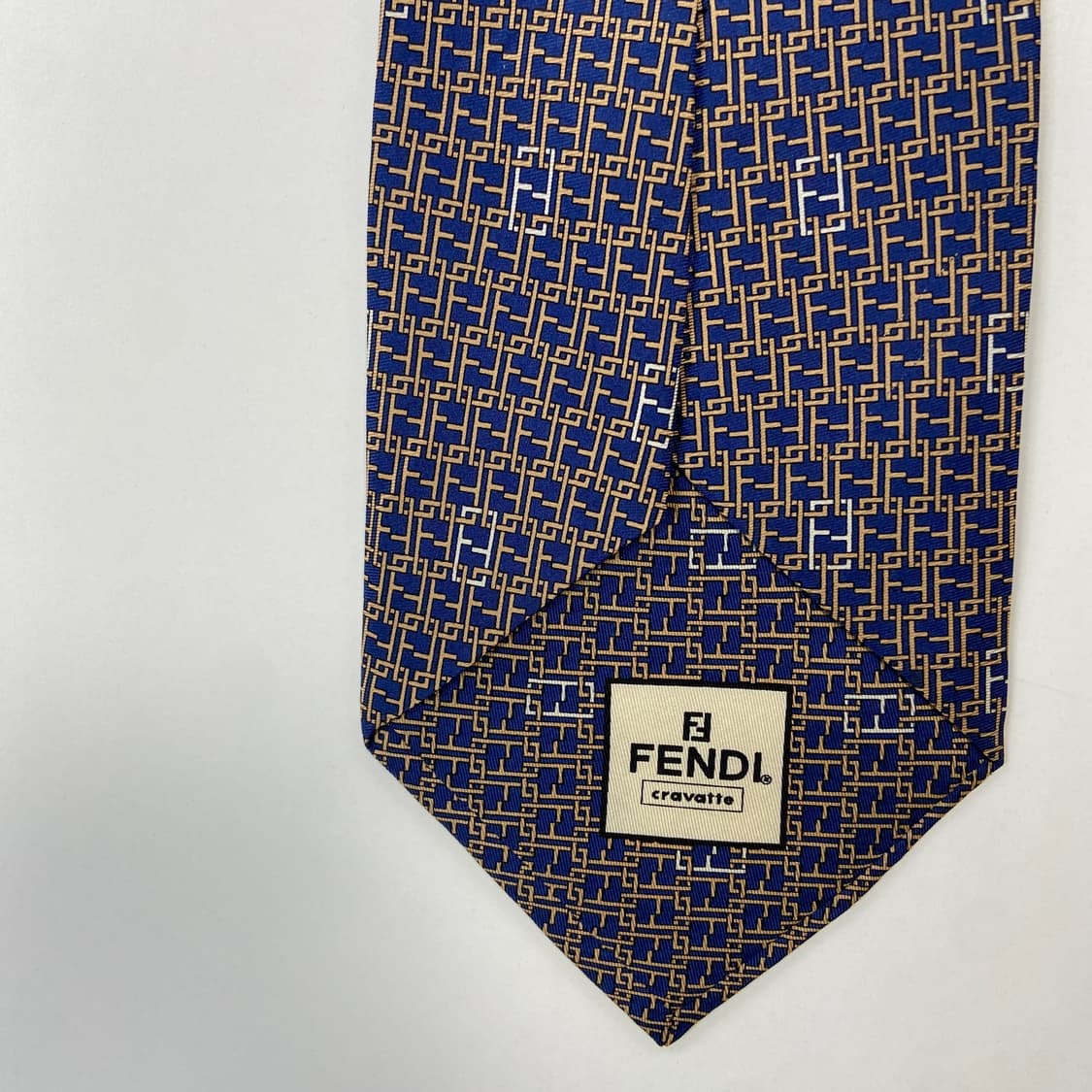 펜디 (FENDI) FF 모노그램 정품 명품 넥타이 상품이미지7
