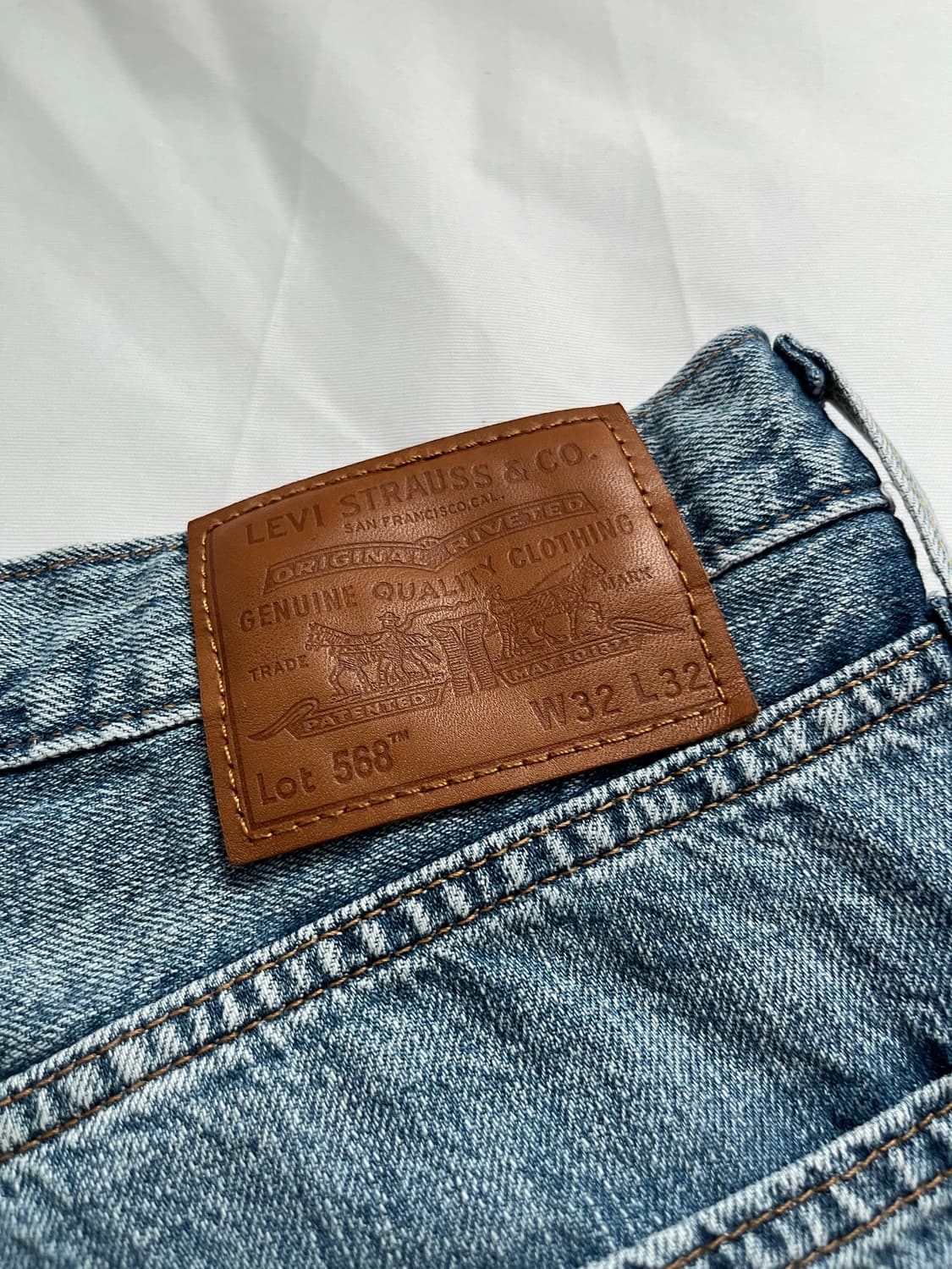 Levis 리바이스 568 라이트웨이트 진 상품이미지4