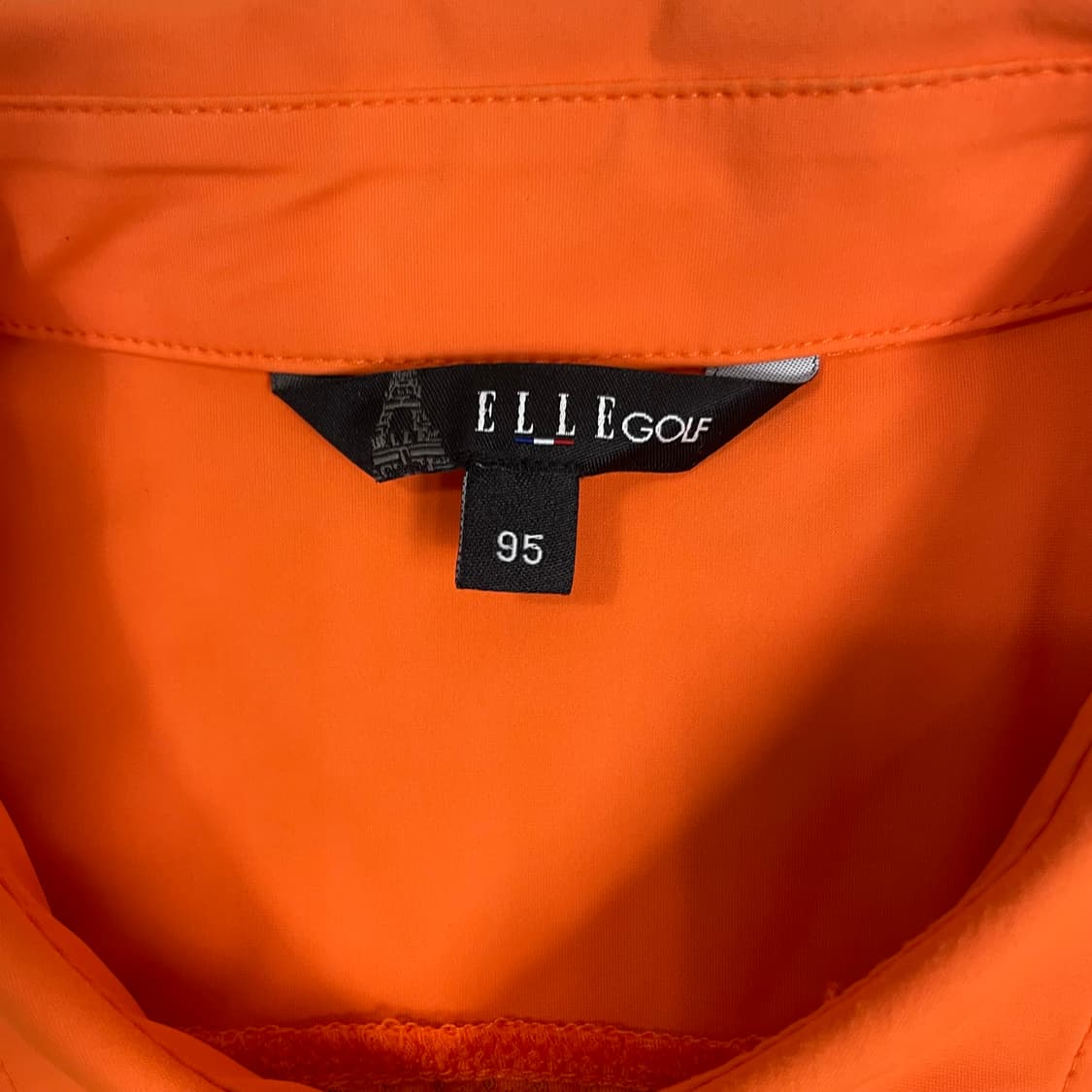 엘르 골프 오렌지 반팔 카라티 95 상품이미지3