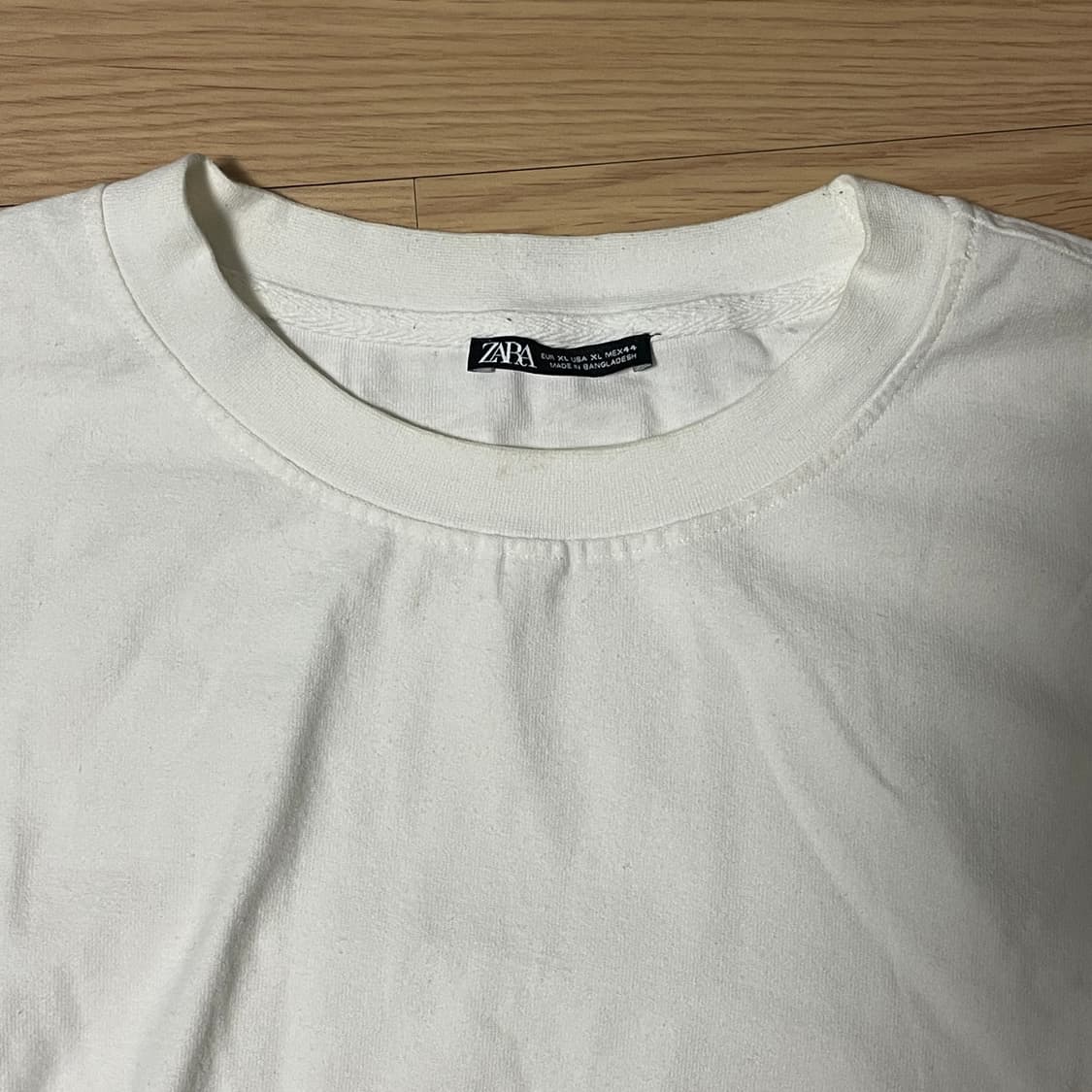 ZARA 헤비웨이트 티셔츠 상품이미지3