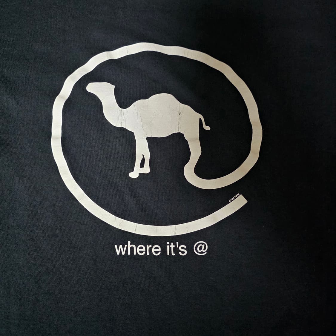 [XL] 90s 카멜 포켓 프로모 티셔츠 ver. fit like L 상품이미지4