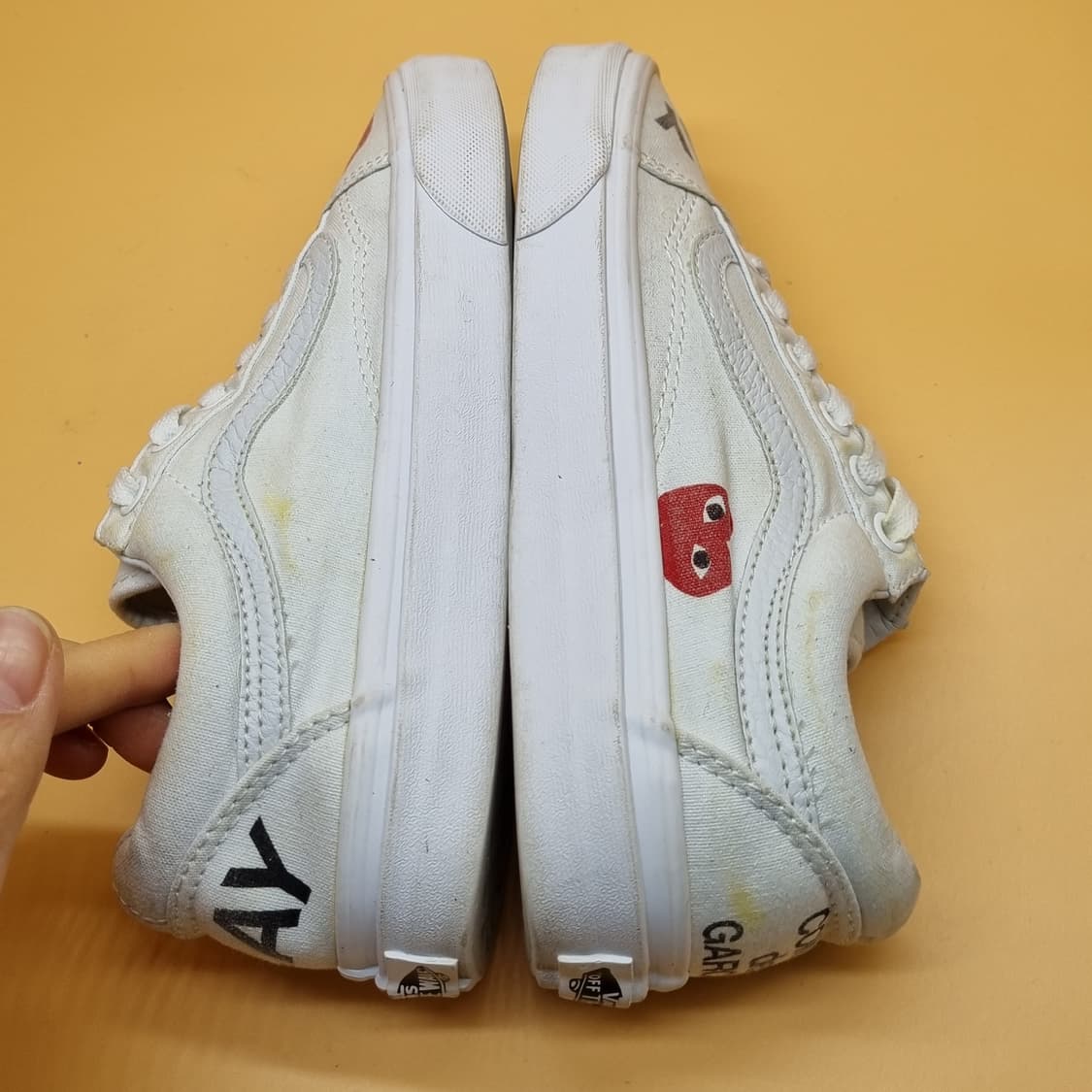 반스x꼼데가르송 스니커즈225. 상품이미지5