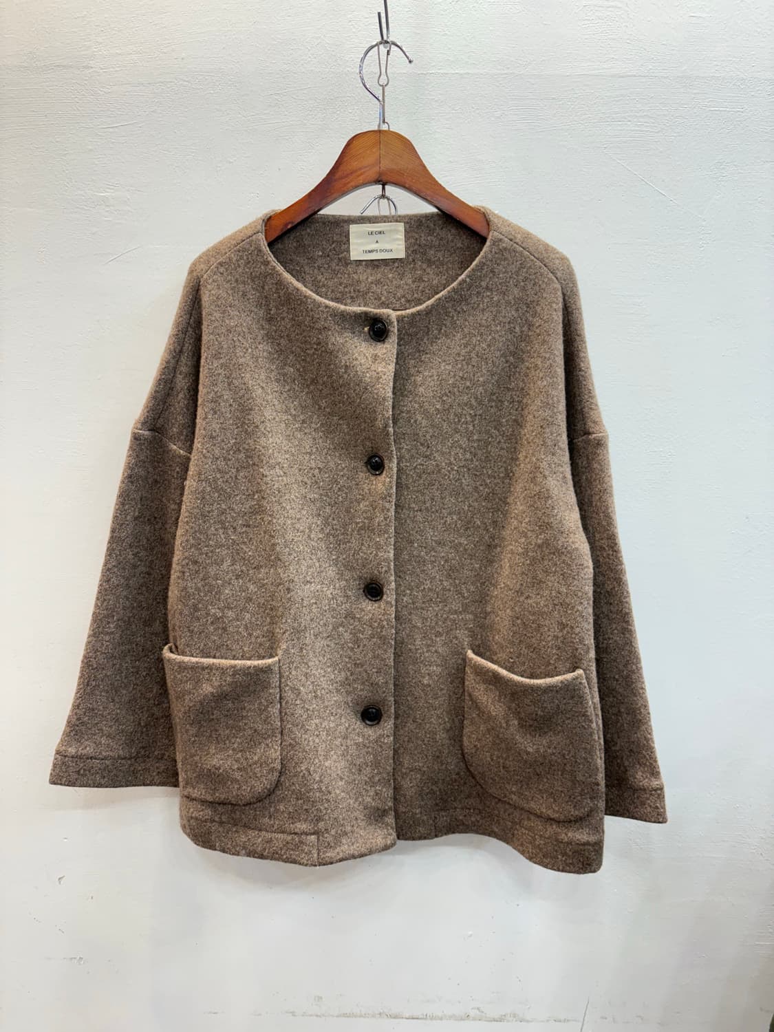 노카라 울 자켓 상품이미지1