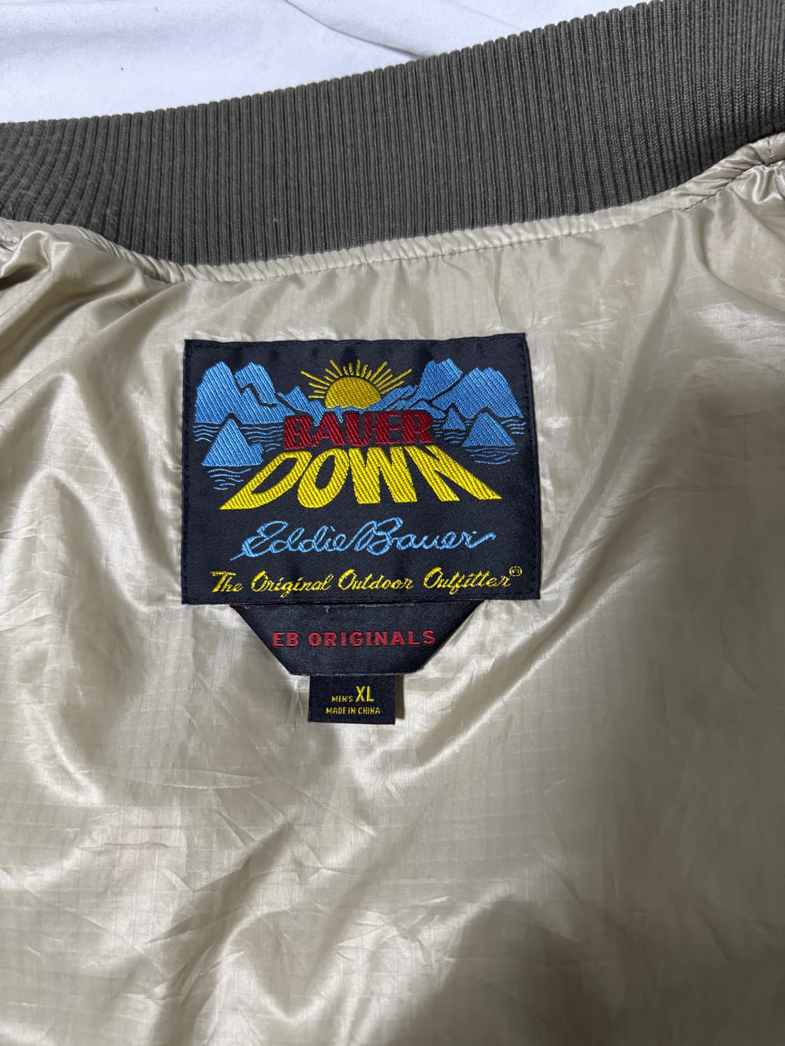 에디바우어 1936 스카이라이너 다운 자켓 복각 상품이미지6