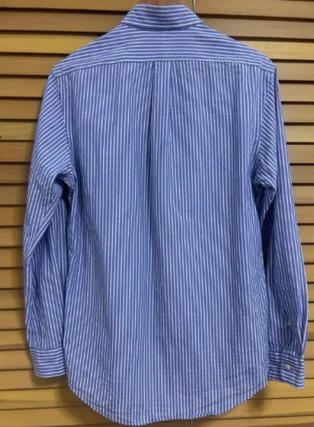 랄프로렌 남성 블루스트라이프 코튼긴팔셔츠 상품이미지3