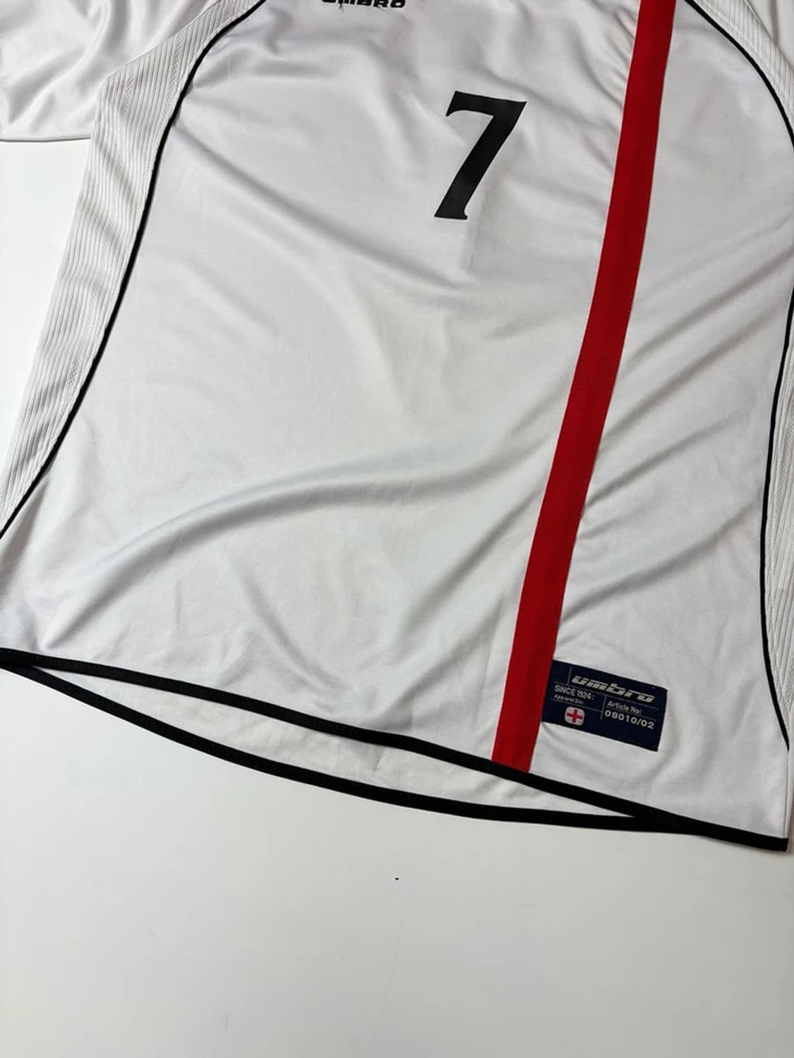 엄브로 잉글랜드 국대 데이비드 베컴 반팔 유니폼 PN9566 상품이미지5