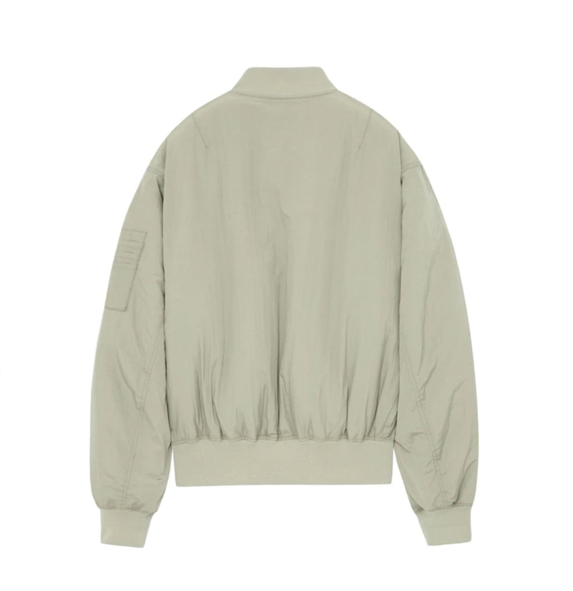 인사일런스 오버사이즈 MA-1 라이트베이지 S 상품이미지2