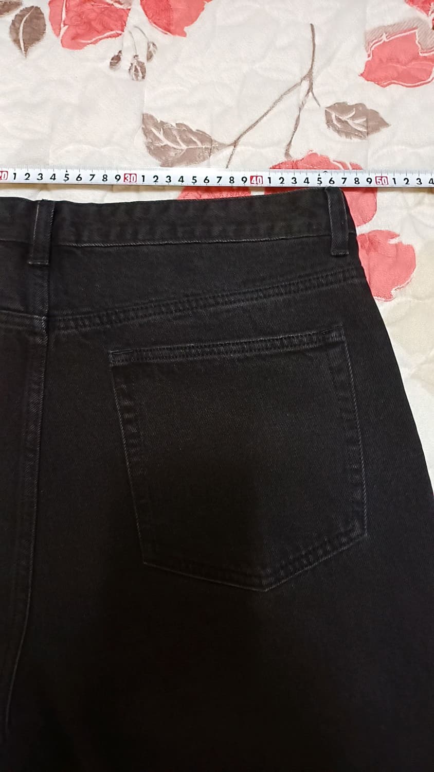 무신사 미사용 와이드데님팬츠 36인치 기장113 상품이미지8