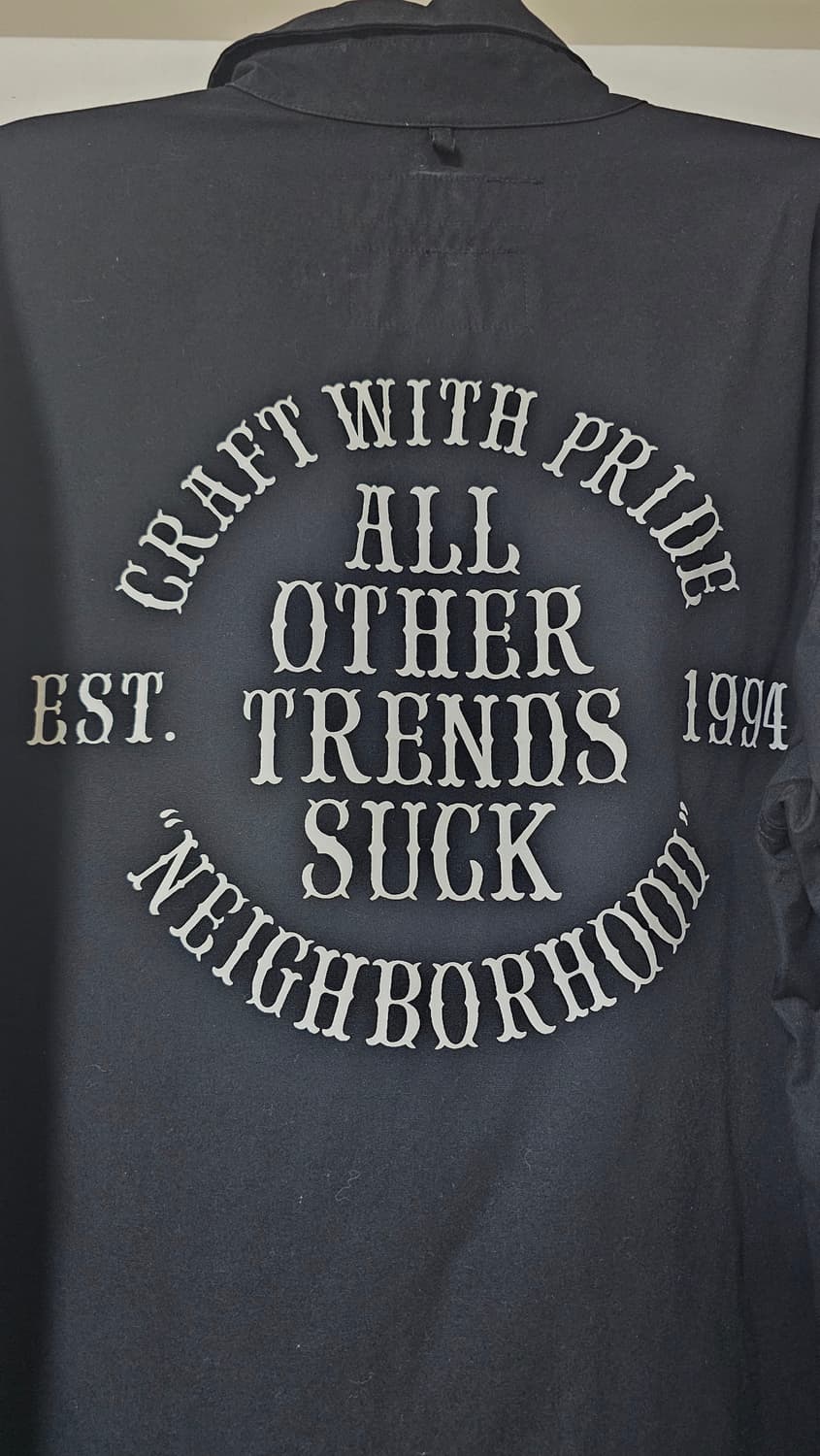 네이버후드 바쉴드 셔츠 XL판매합니다 상품이미지3