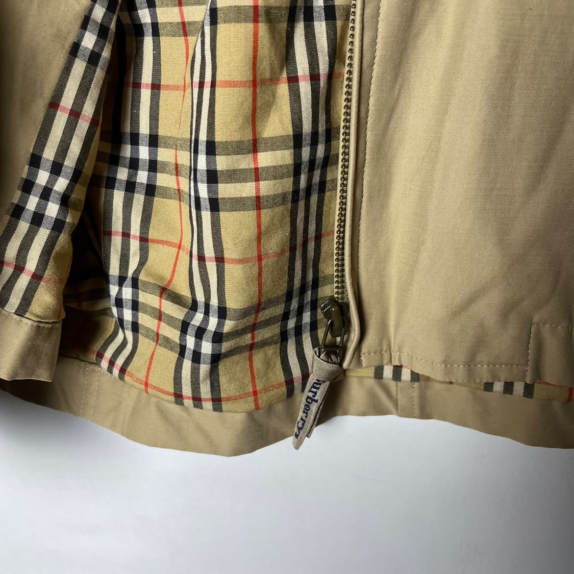 [Burberry] 00's 버버리 재팬 헤링턴 블루종 자켓 상품이미지3