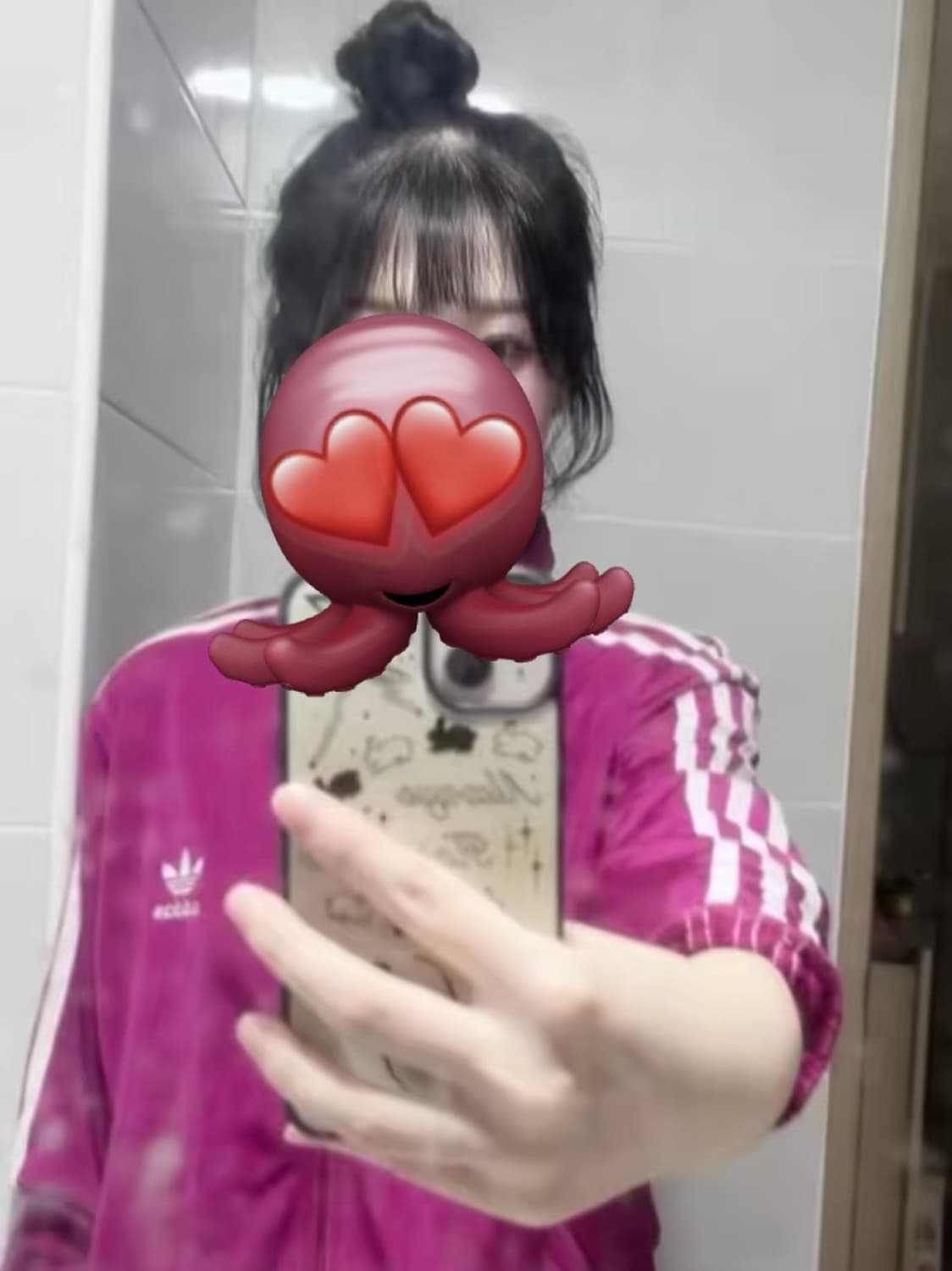 (오늘만 할인) 핀터감성 희귀매물 아디다스 핑크 져지 상품이미지3