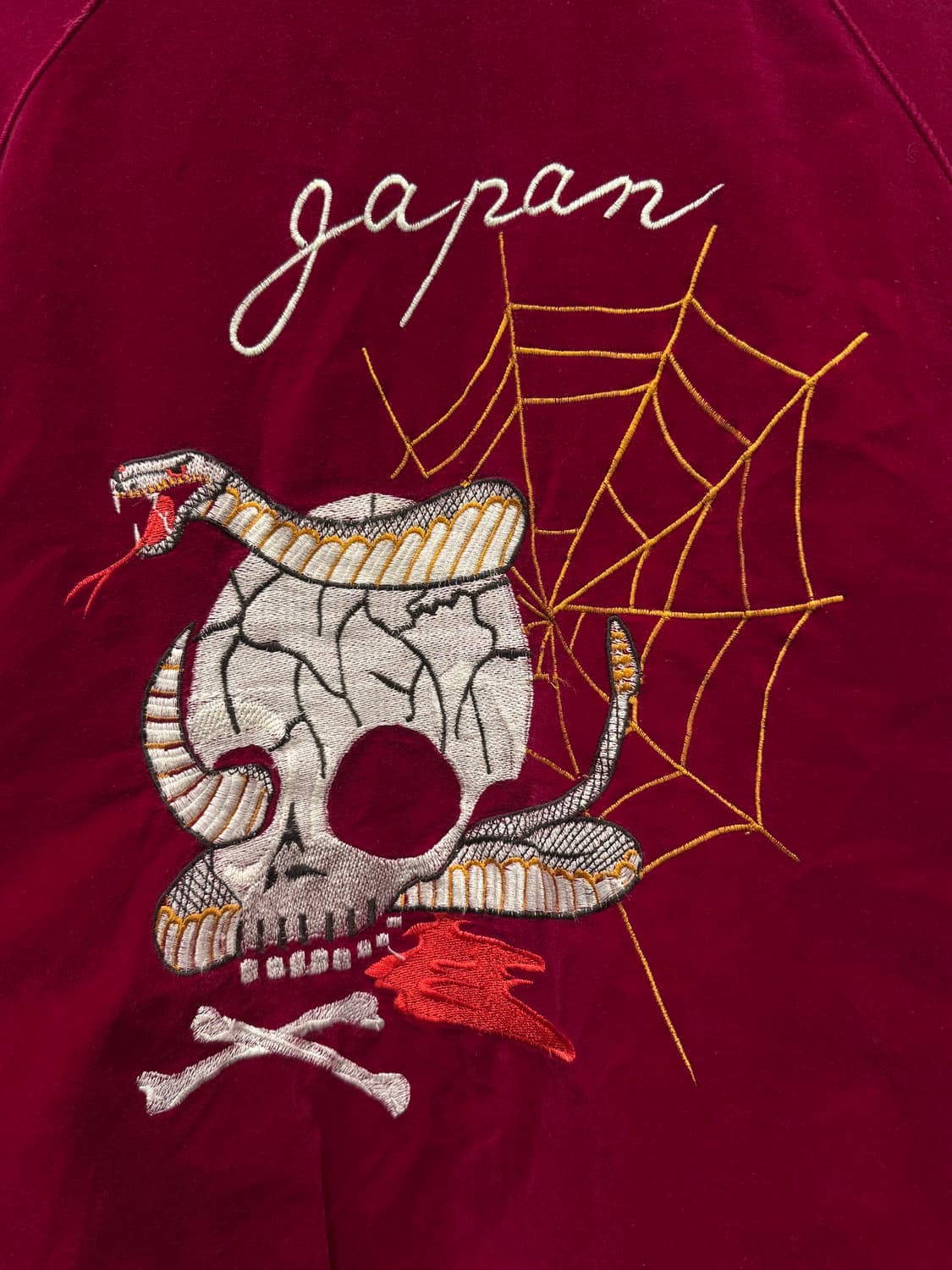 L) Souvenir Velvet Embroidered Sukajan  상품이미지6