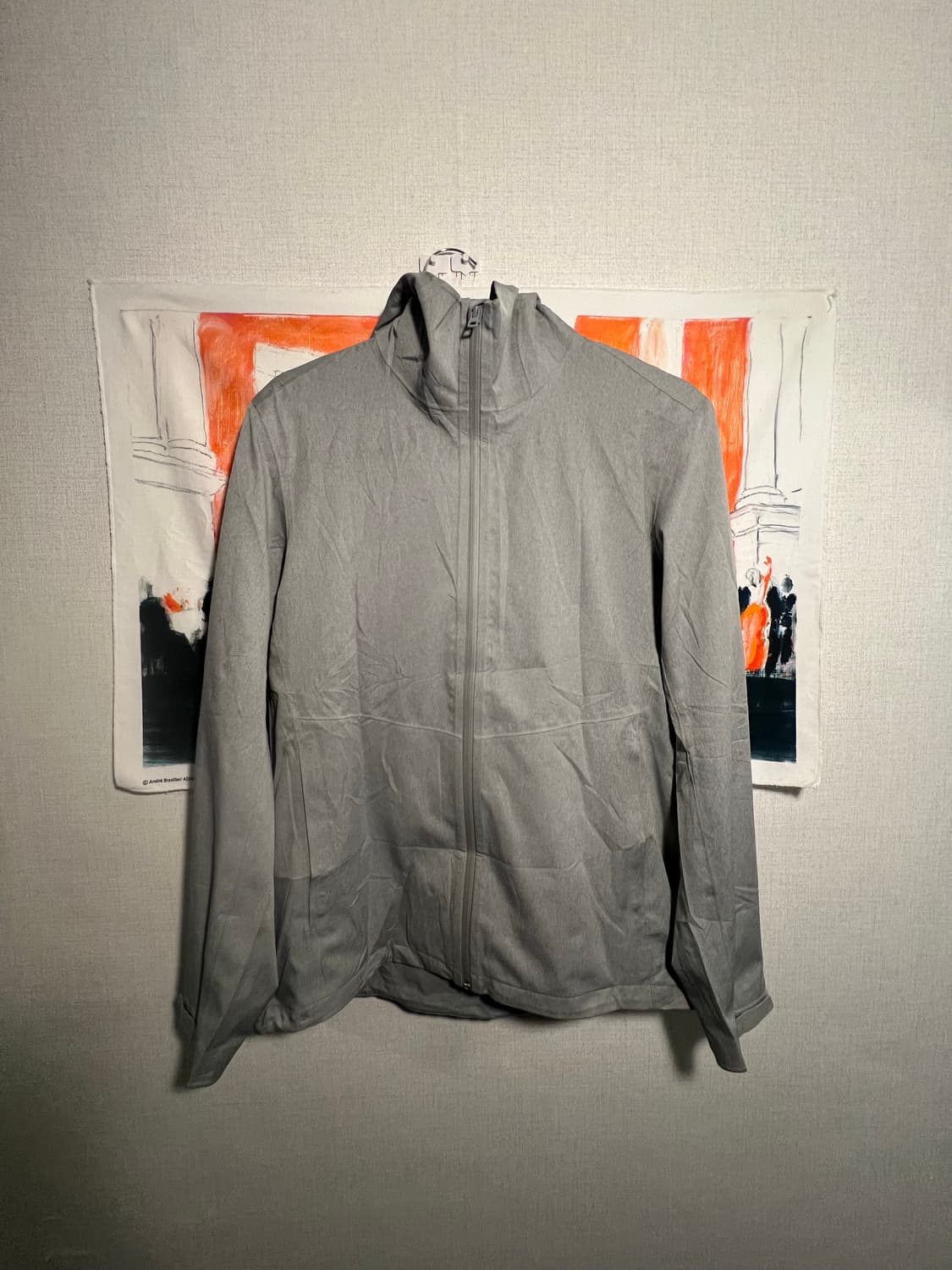 유니클로 블록테크 바람막이 L 상품이미지1