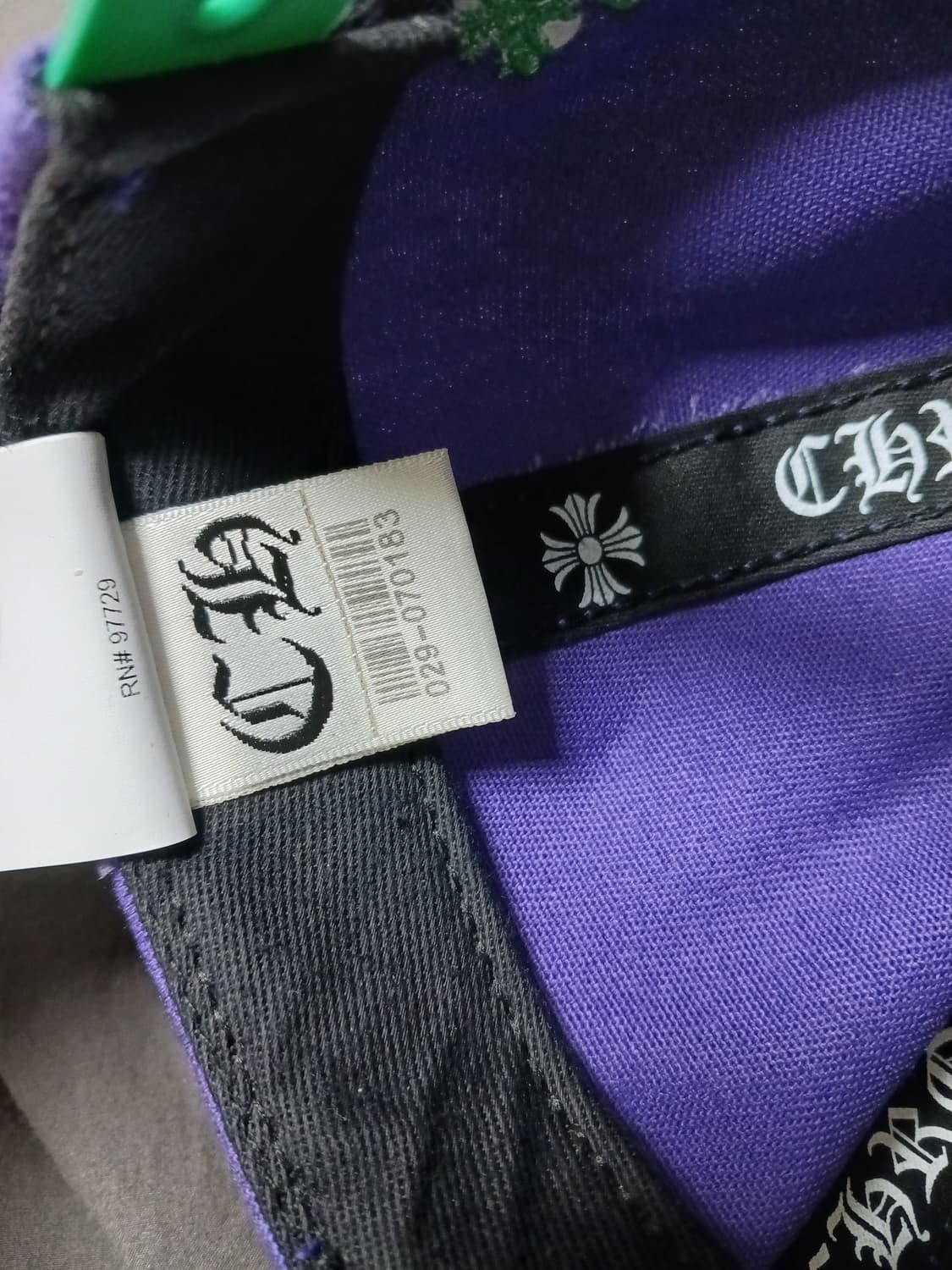 새상품급 정품 크롬하츠 모자 스냅백 상품이미지6