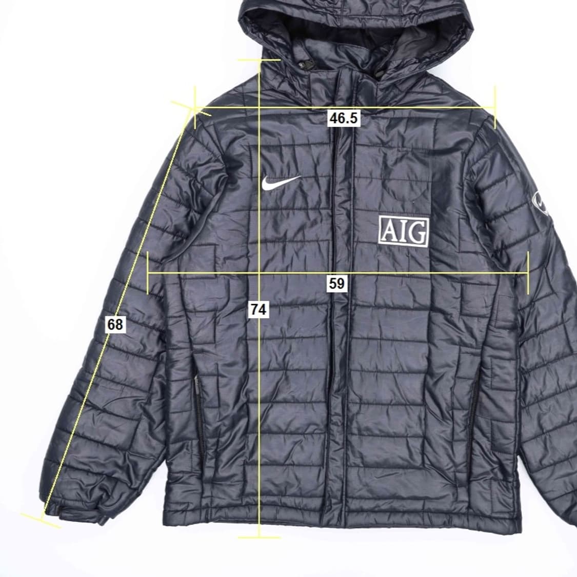 [M] 나이키 맨유 축구 필드자켓 퀄팅 패딩 점퍼 3869 상품이미지10