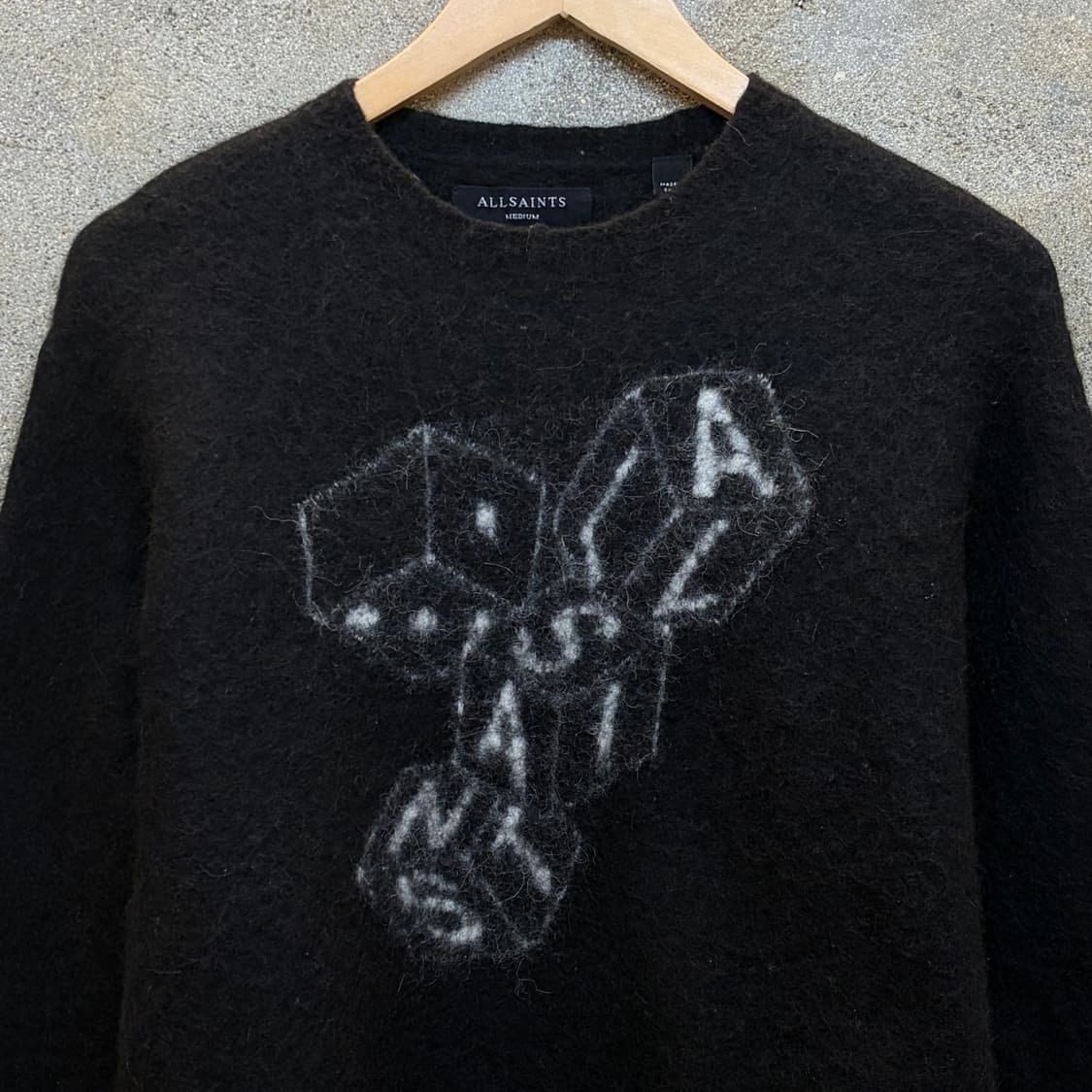 00s USA 빈티지 올세인트 니트 스웨터 상품이미지3