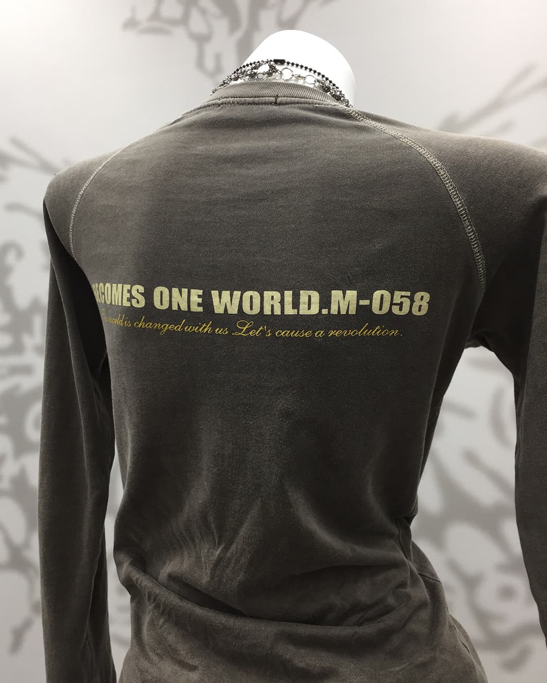 Y2K lettering long sleeves 상품이미지3