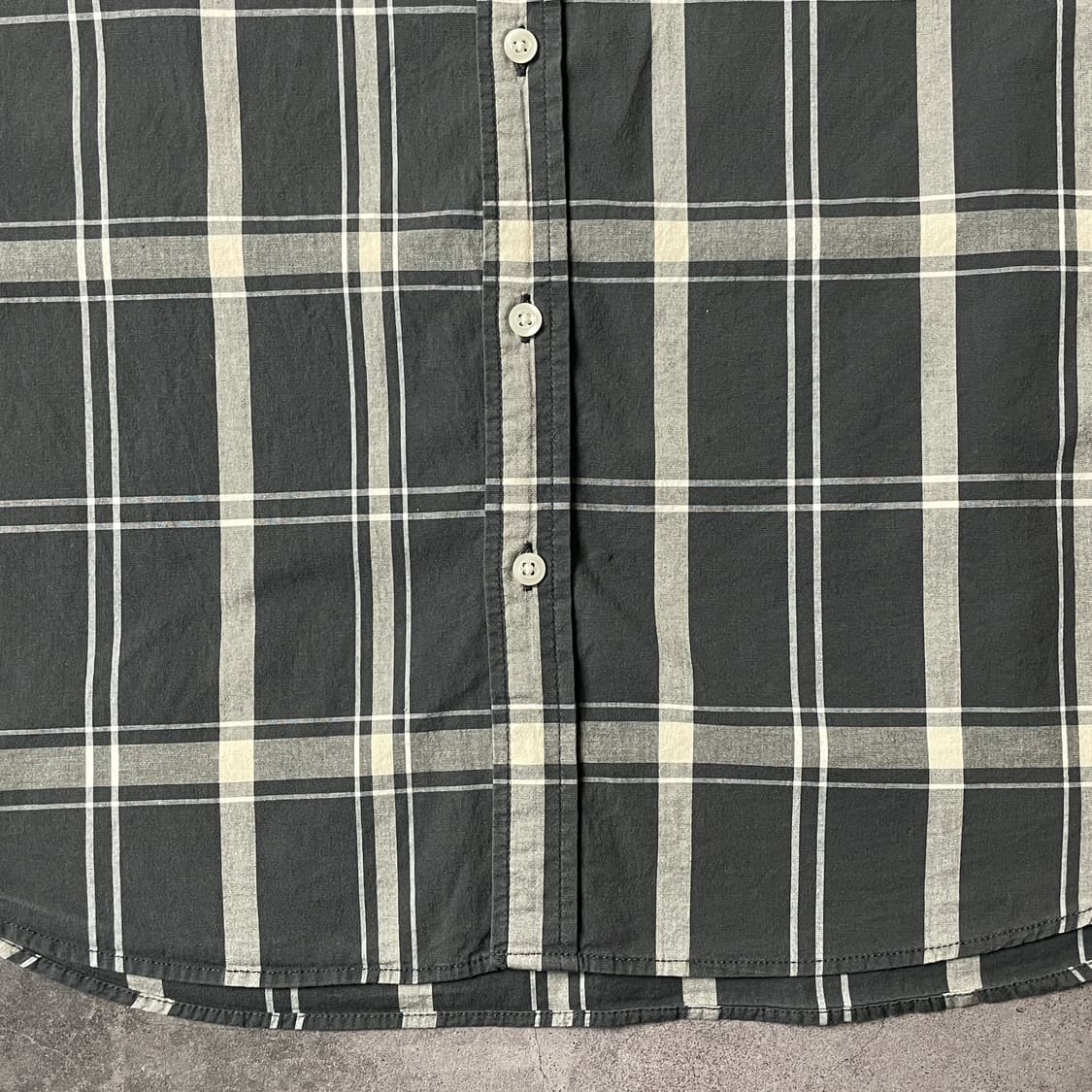 OLD NAVY 올드네이비 빈티지 코튼 체크 셔츠 A00710 상품이미지4