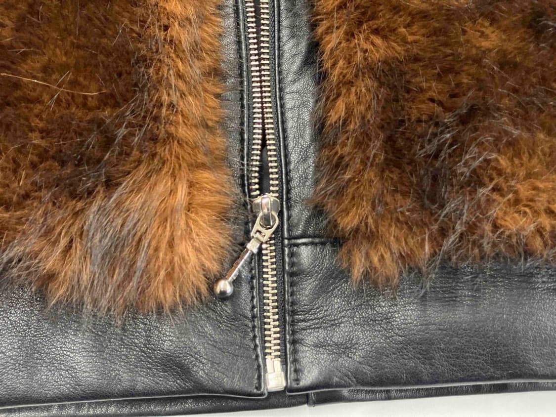 [투어스 착용] ernest w baker 23AW 램레더 밍크 자켓 상품이미지5