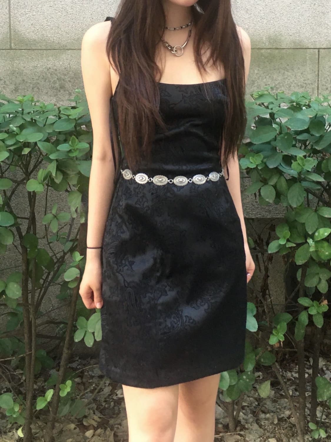 블랙 오리엔탈 원피스 상품이미지1