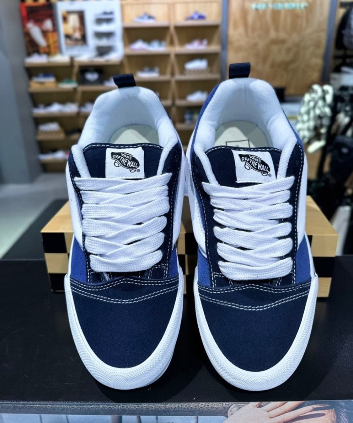 [Vans] 반스 뉴스쿨 네이비/트루화이트 새상품 상품이미지4