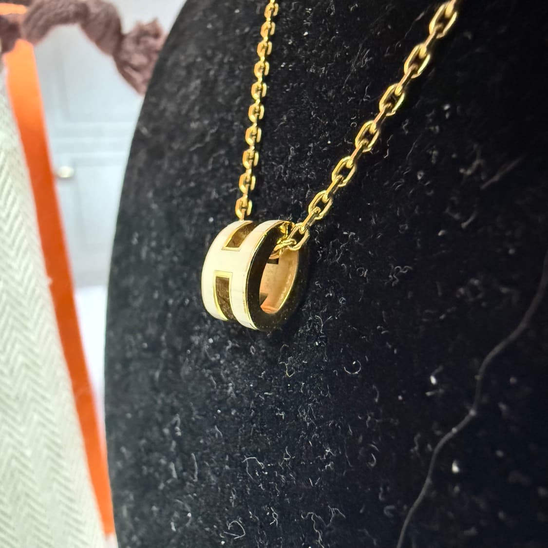 [풀구성]에르메스 미니 팝아슈 펜던트 네크리스 목걸이 상품이미지4