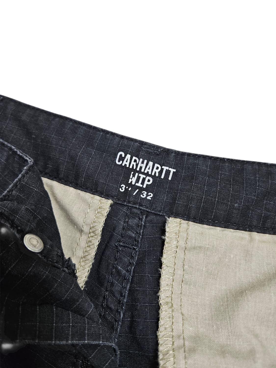 칼하트 립스탑 카고팬츠 블랙 32x32 상품이미지7