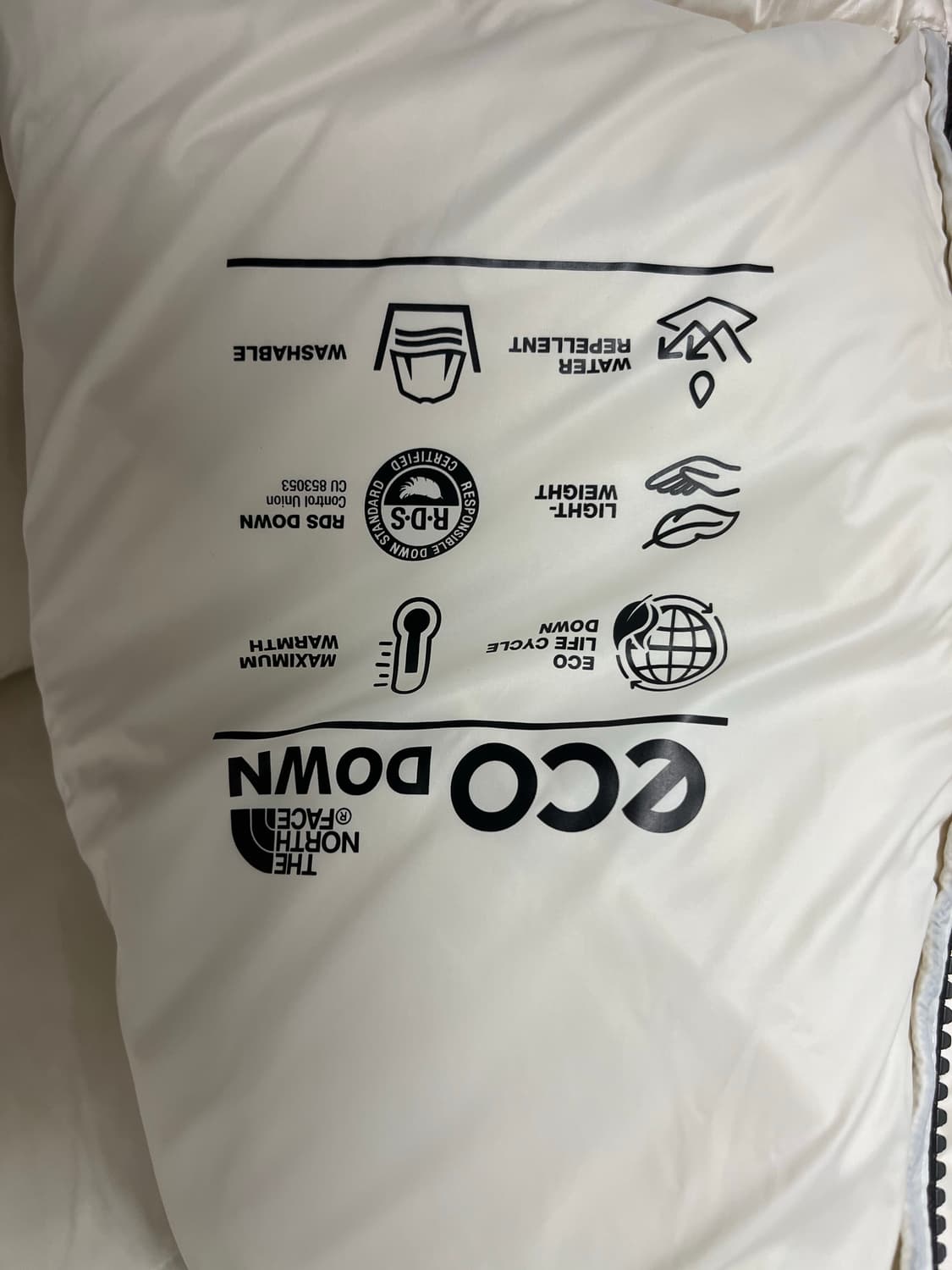 노스페이스 화이트 라벨 눕시 크림 M 상품이미지4