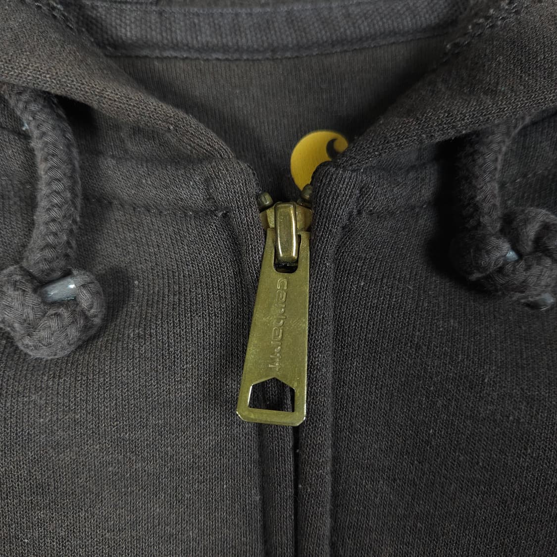 칼하트 후드집업 다크브라운 상품이미지3