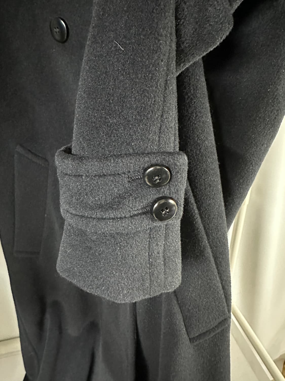 아르마니 꼴레지오니 더블 브레스티드 코트 상품이미지4