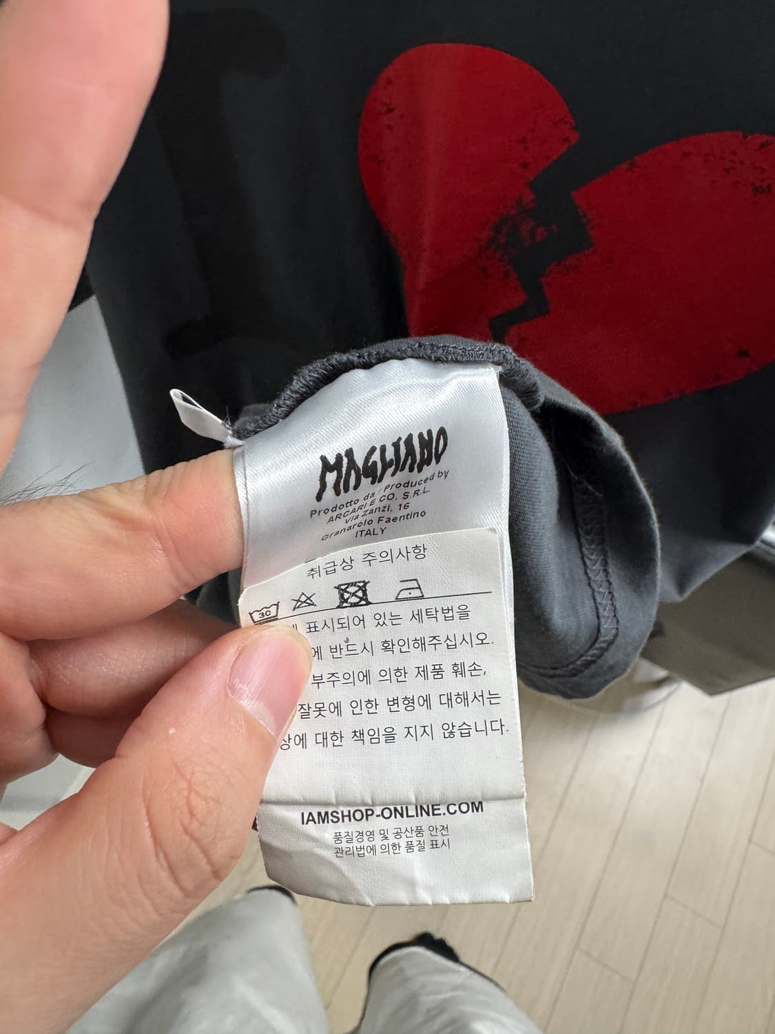 갈리아노 반팔티 L 상품이미지3