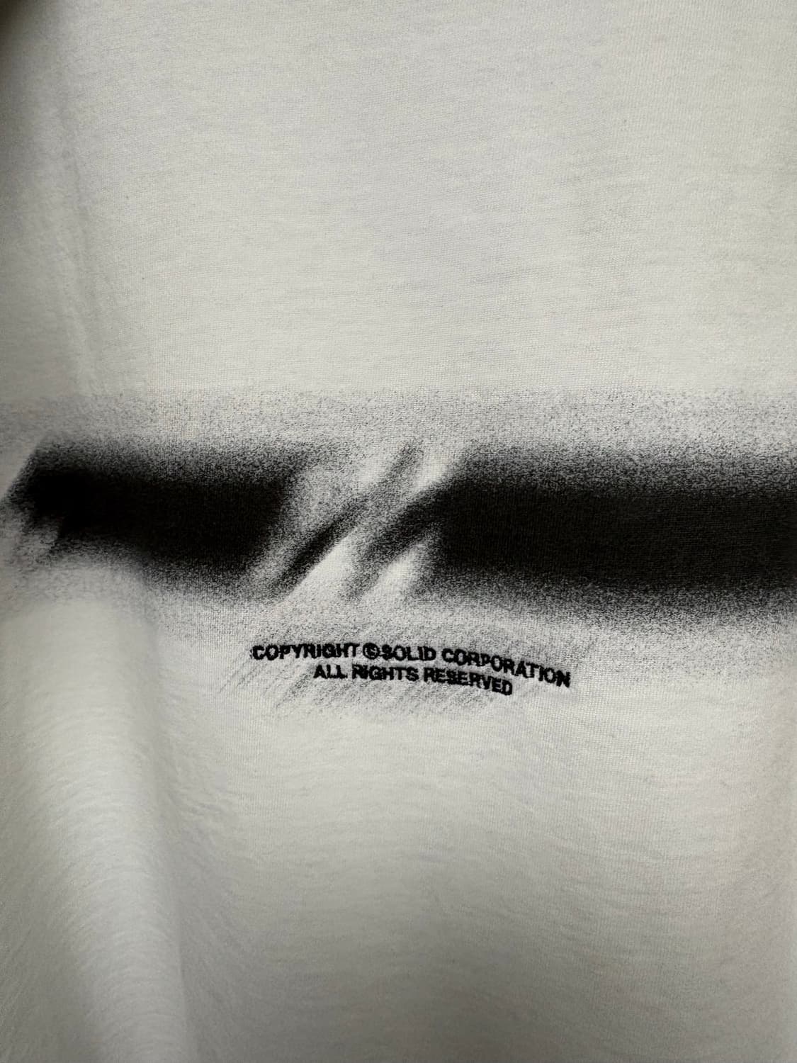 [50] 24ss 솔리드옴므 블러 백로고 롱슬리브 상품이미지4