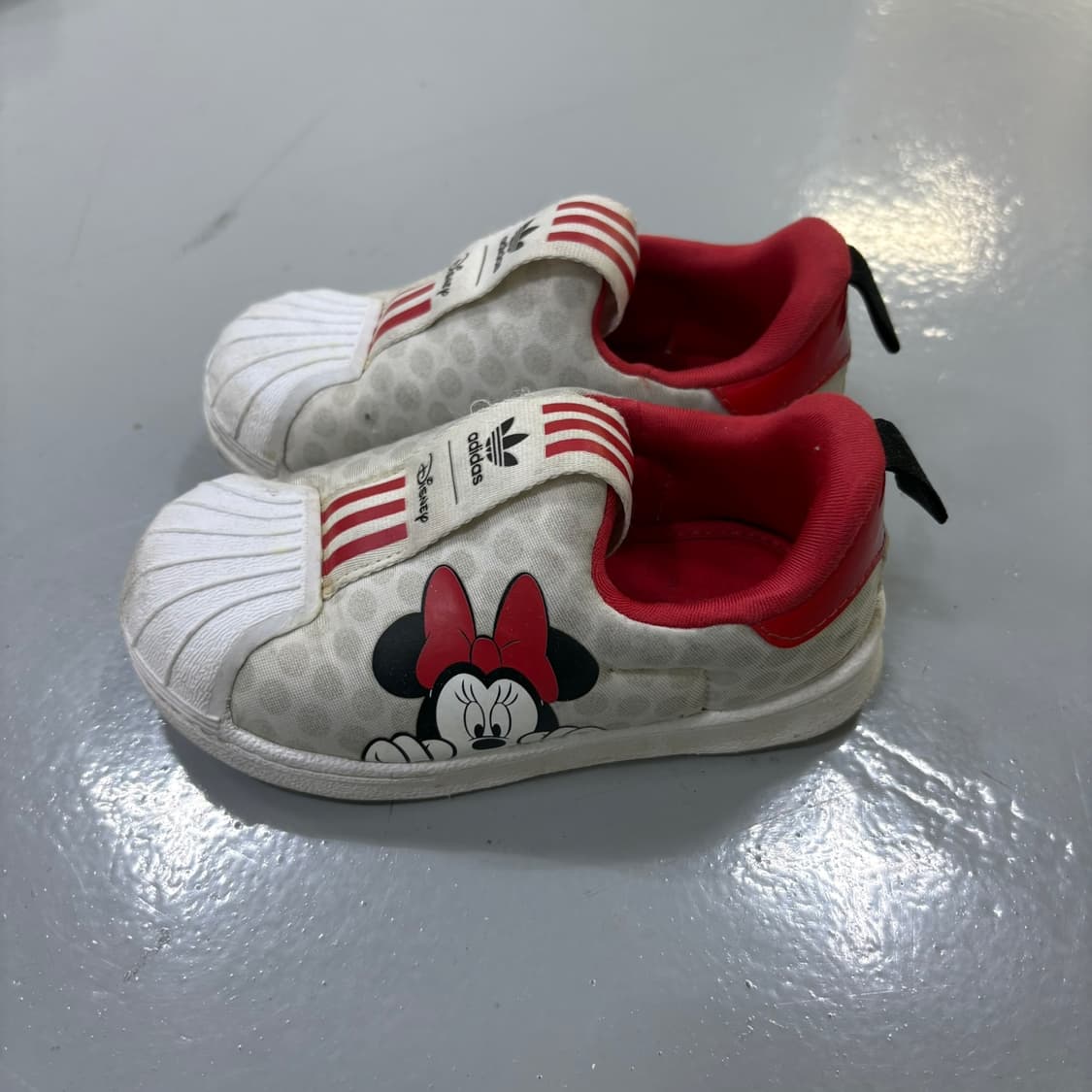 140 아디다스 키즈 슈퍼스타 운동화 0423J 상품이미지2