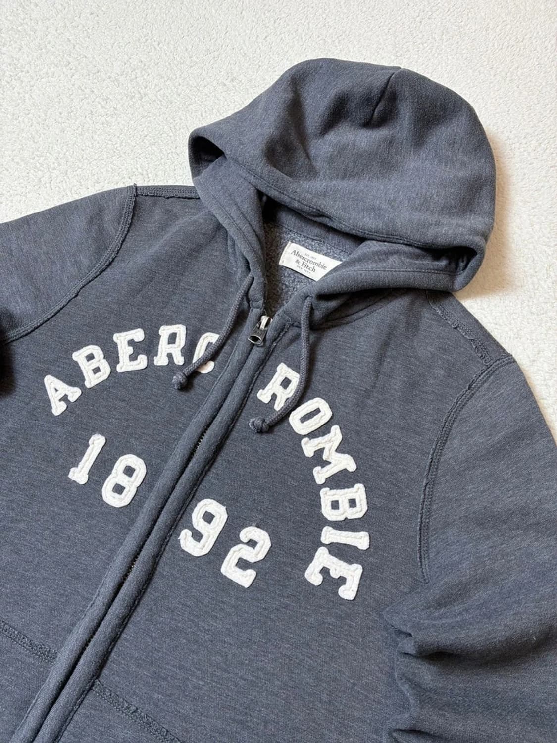 아베크롬비 00's Y2K 자수 로고 후드 집업 PN7054 상품이미지2