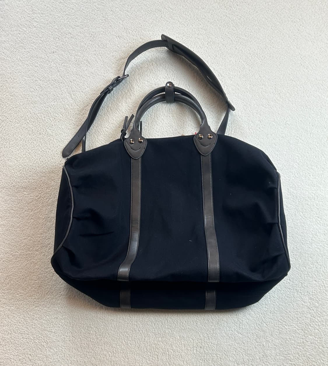 빈티지 캔버스 보스턴백 상품이미지2