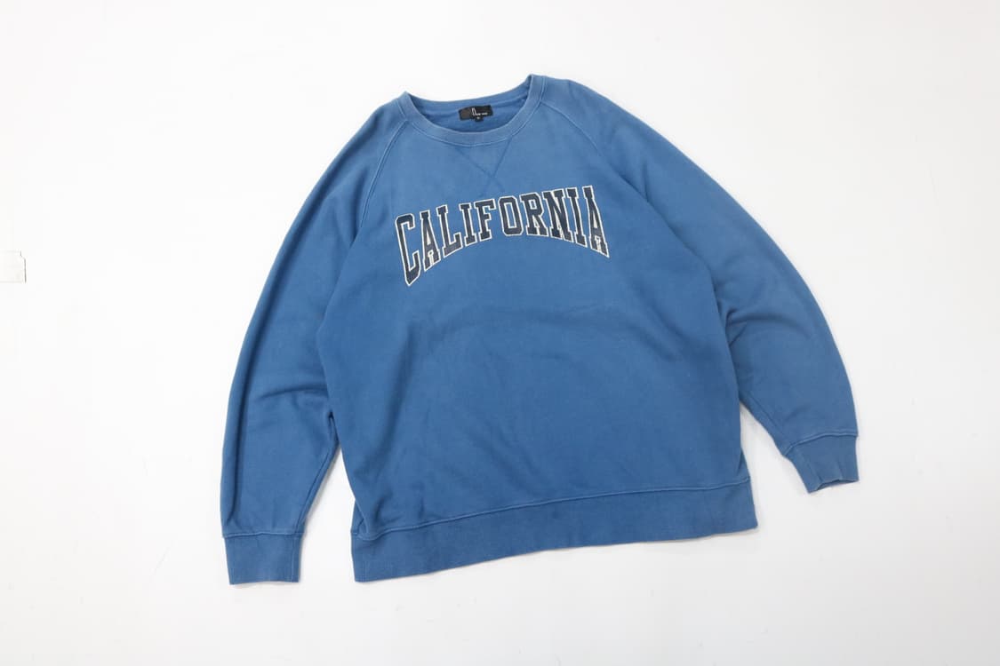 ZIP FIVE 집파이브 빈티지 캘리포니아 아치 로고 맨투맨 (M) 상품이미지2