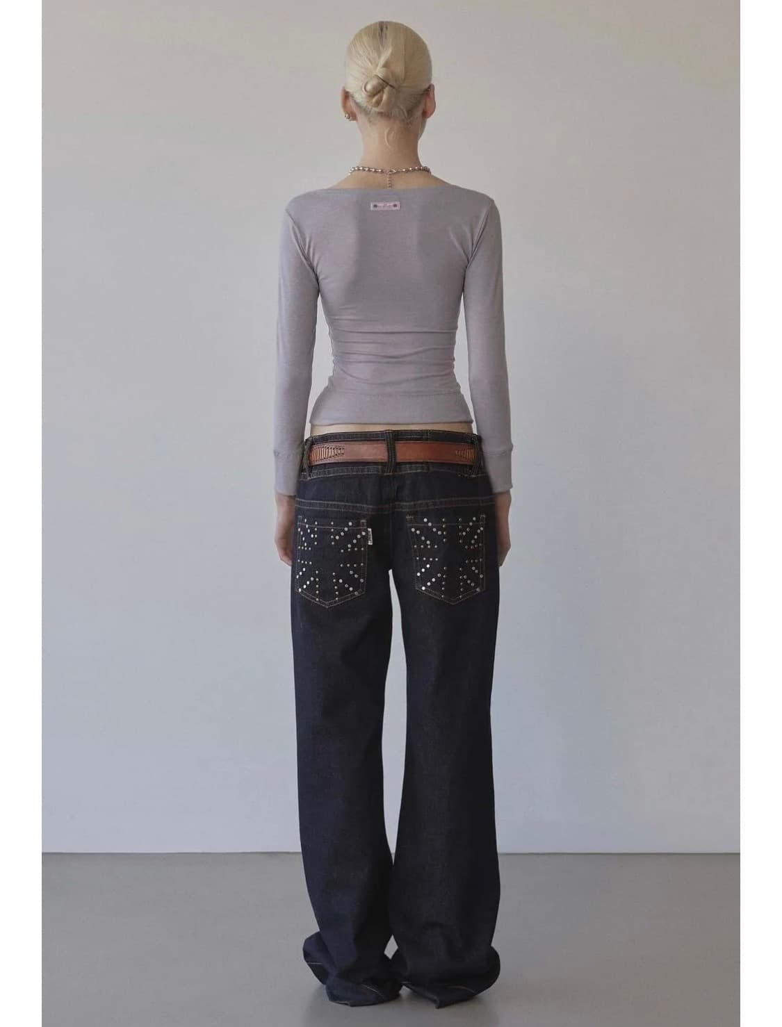 스컬프터 Cottage Button Henley Gray 상품이미지4