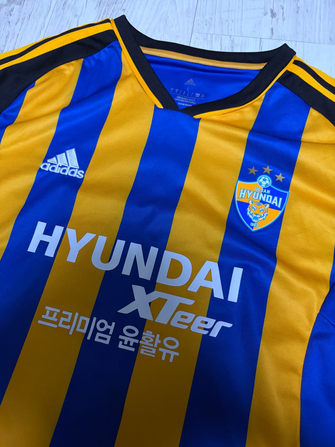[US L] 아디다스 2023 울산 현대 축구 유니폼 져지 상품이미지2